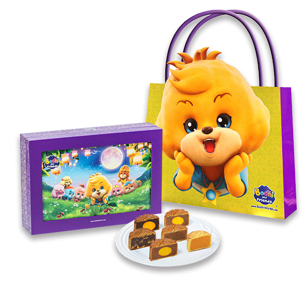 寶狄與好友迷你月餅(六件裝)