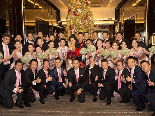 胡杏兒大婚 排場派頭勁