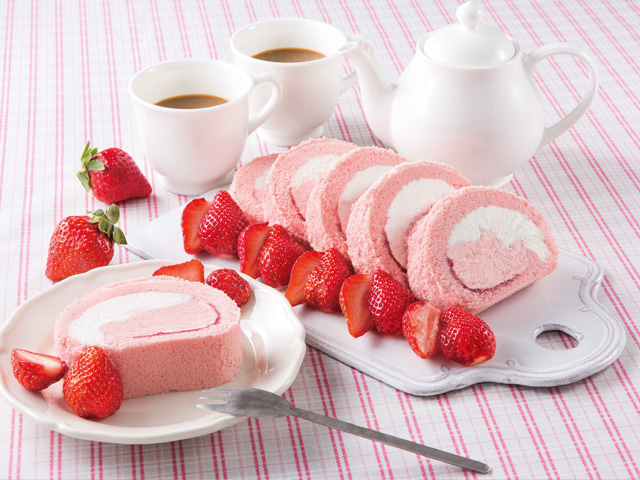 【情人節】日本直送獨家限定「草莓牛奶卷」 甜蜜情人節之選