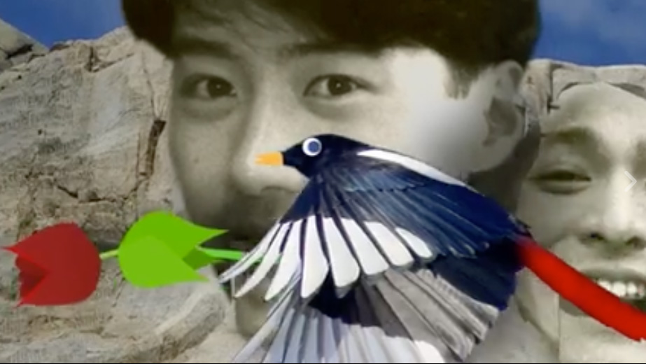 加上《夏日傾情》歌詞問答,不停問「是你嗎?」去到最尾的黎明。(影片截圖)