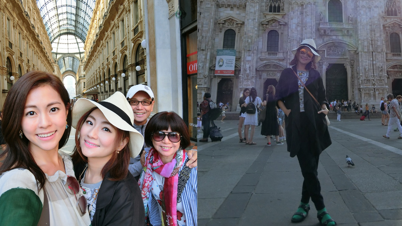 驚覺爸媽65歲   Selina帶全家遊意大利