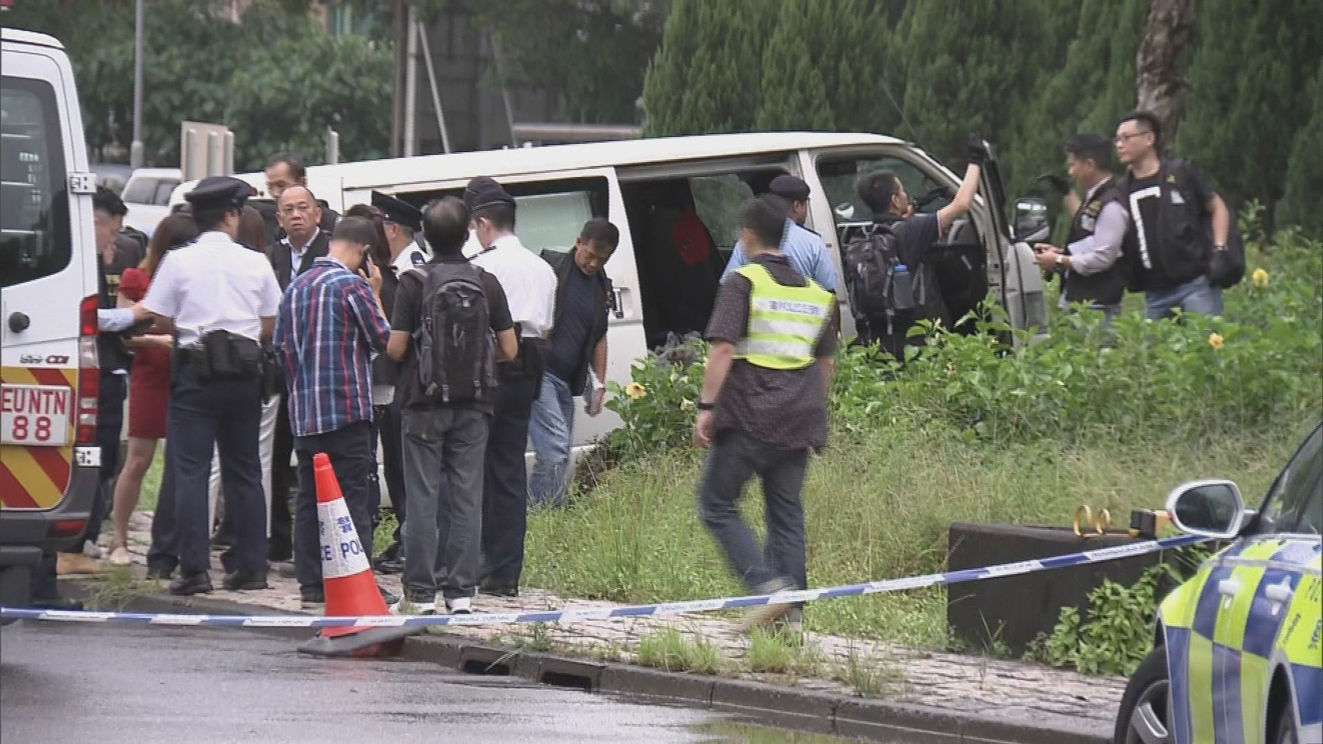 大埔林錦公路發生警員開槍事件