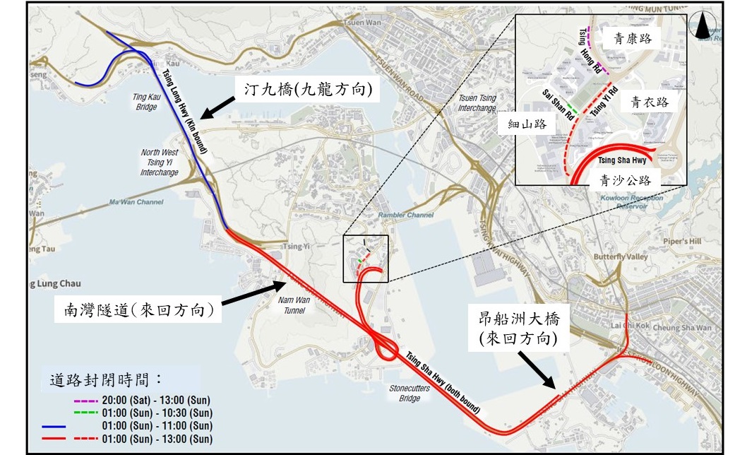 【一文睇晒】周日單車百萬行 新界實施特別安排