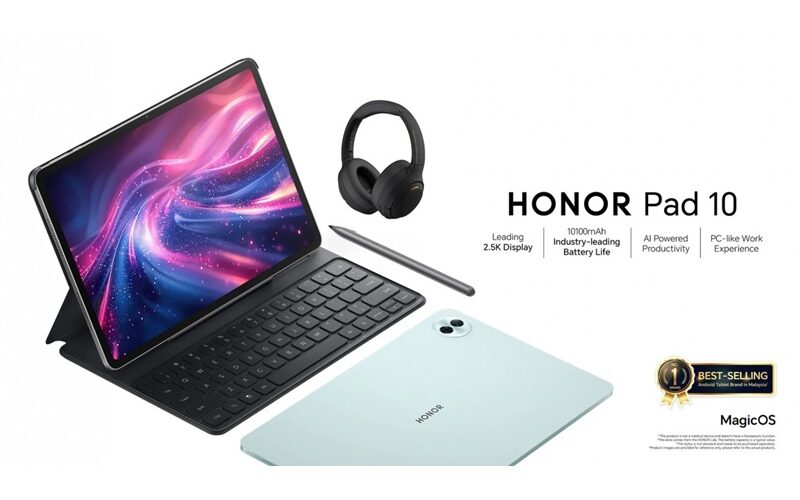 大屏幕搭配大電池的中階平板，HONOR Pad 10 發表!