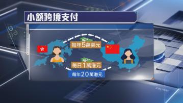 內地與香港跨境支付通周日推出　港人北向匯款每日上限1萬元　每年上限20萬元
