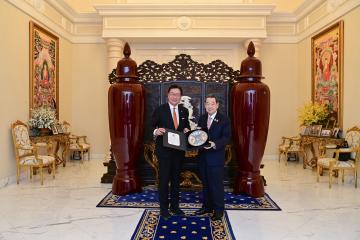 馬時亨到訪泰國推廣香港營商優勢　與政商領袖會面企進與泰國及東盟商貿聯繫