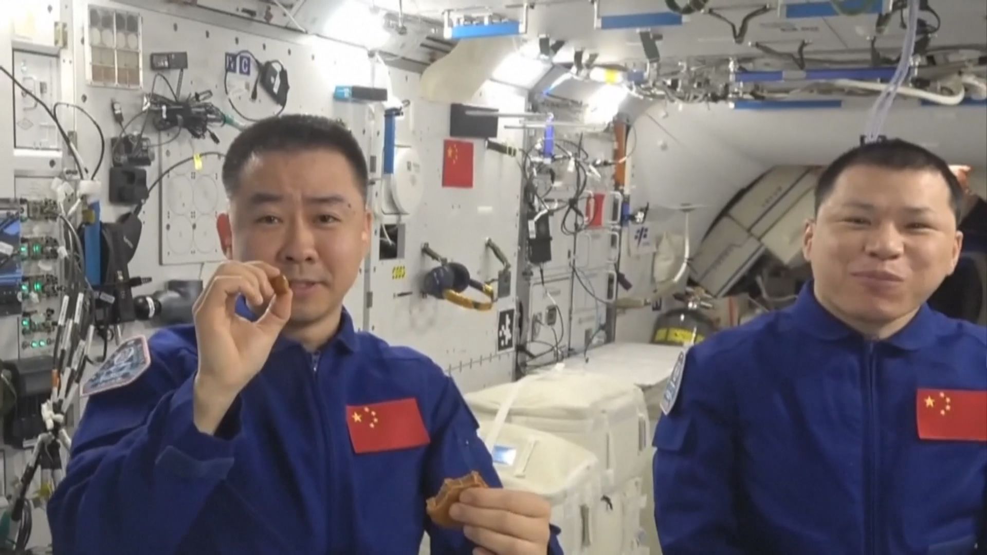 神舟二十號航天員吃「太空月餅」　做節加餸慶中秋
