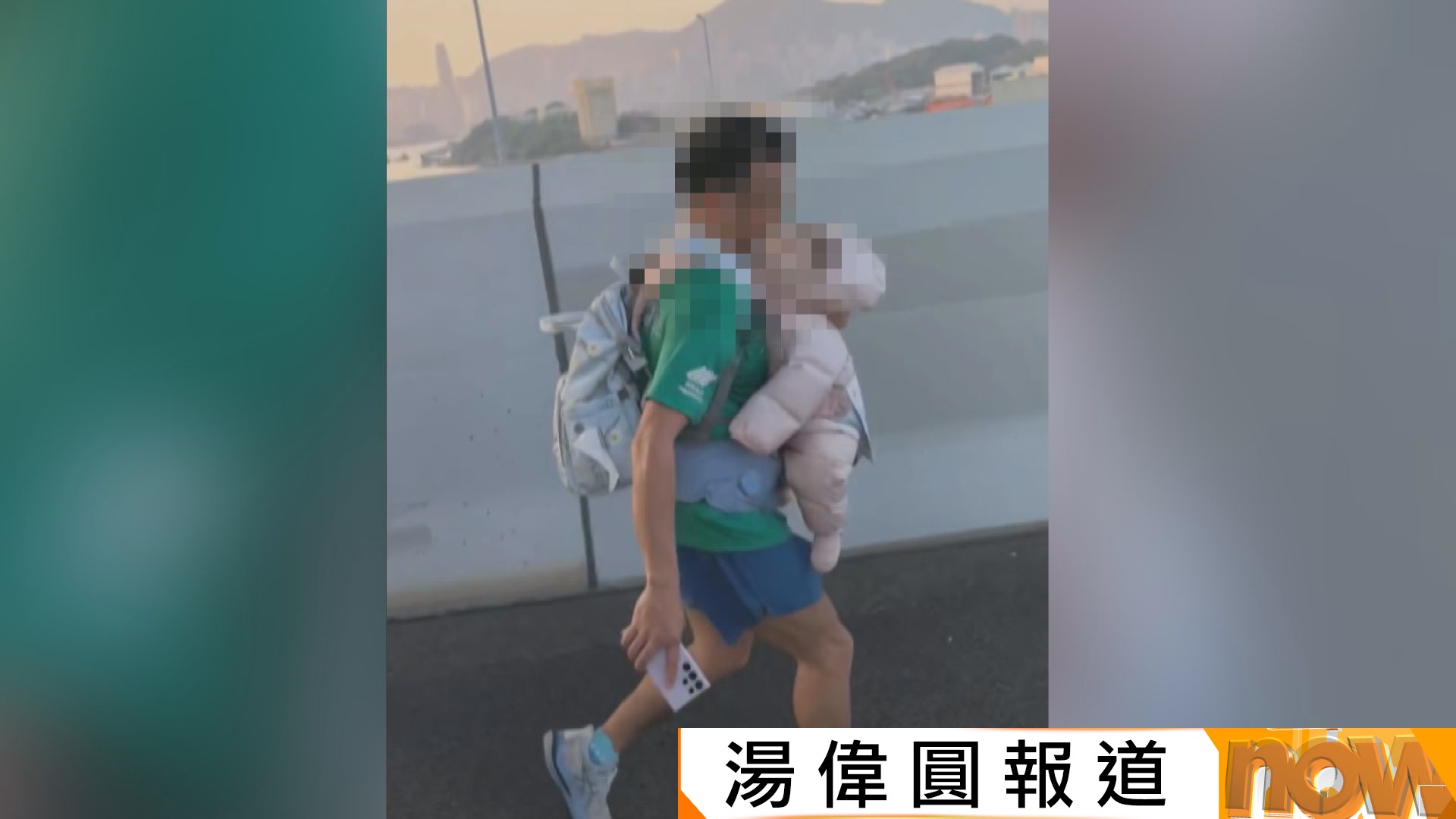 香港馬拉松｜跑手背著嬰兒參賽被中止資格