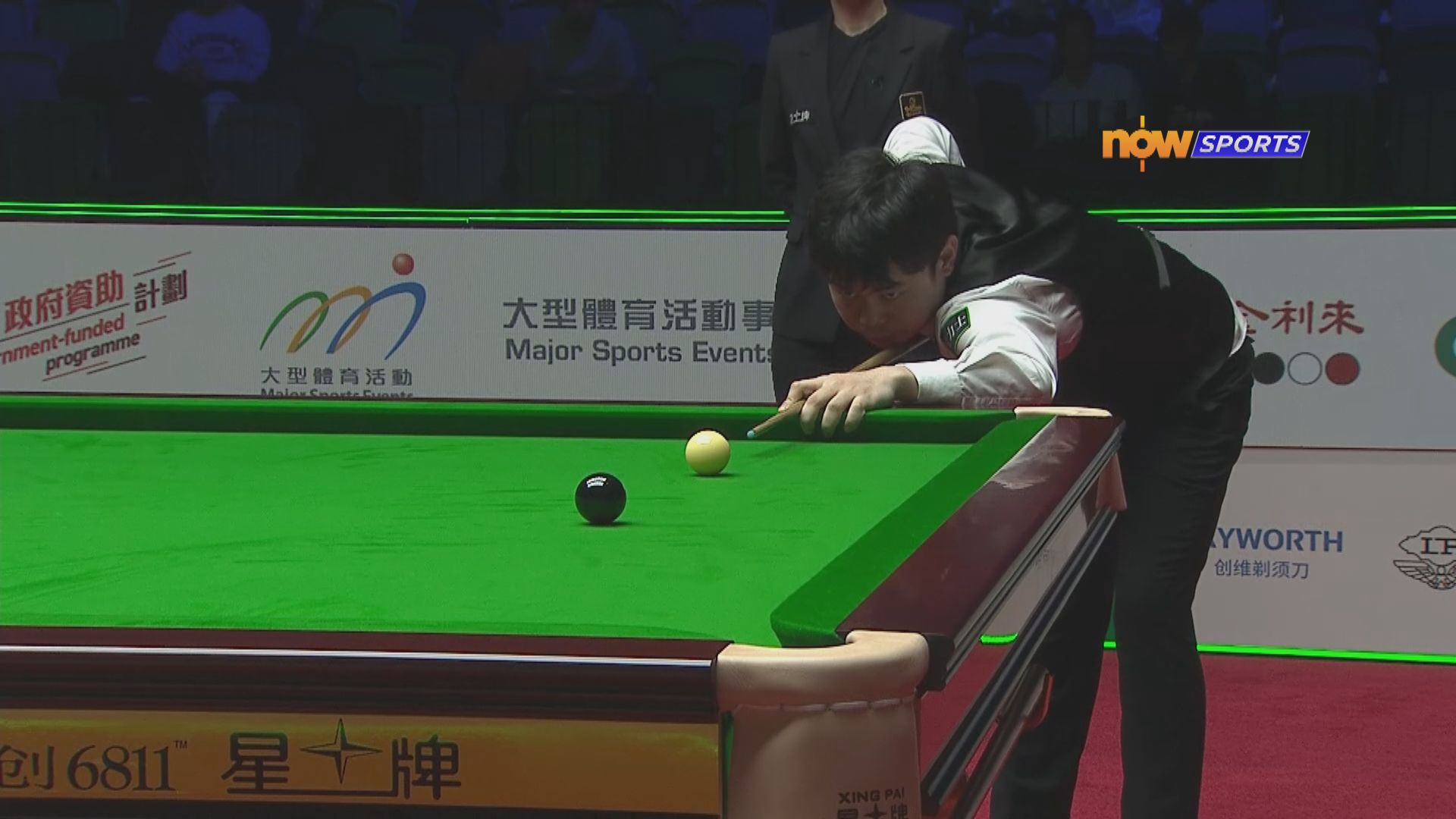 卓林普首圈出局不敵袁思俊flate