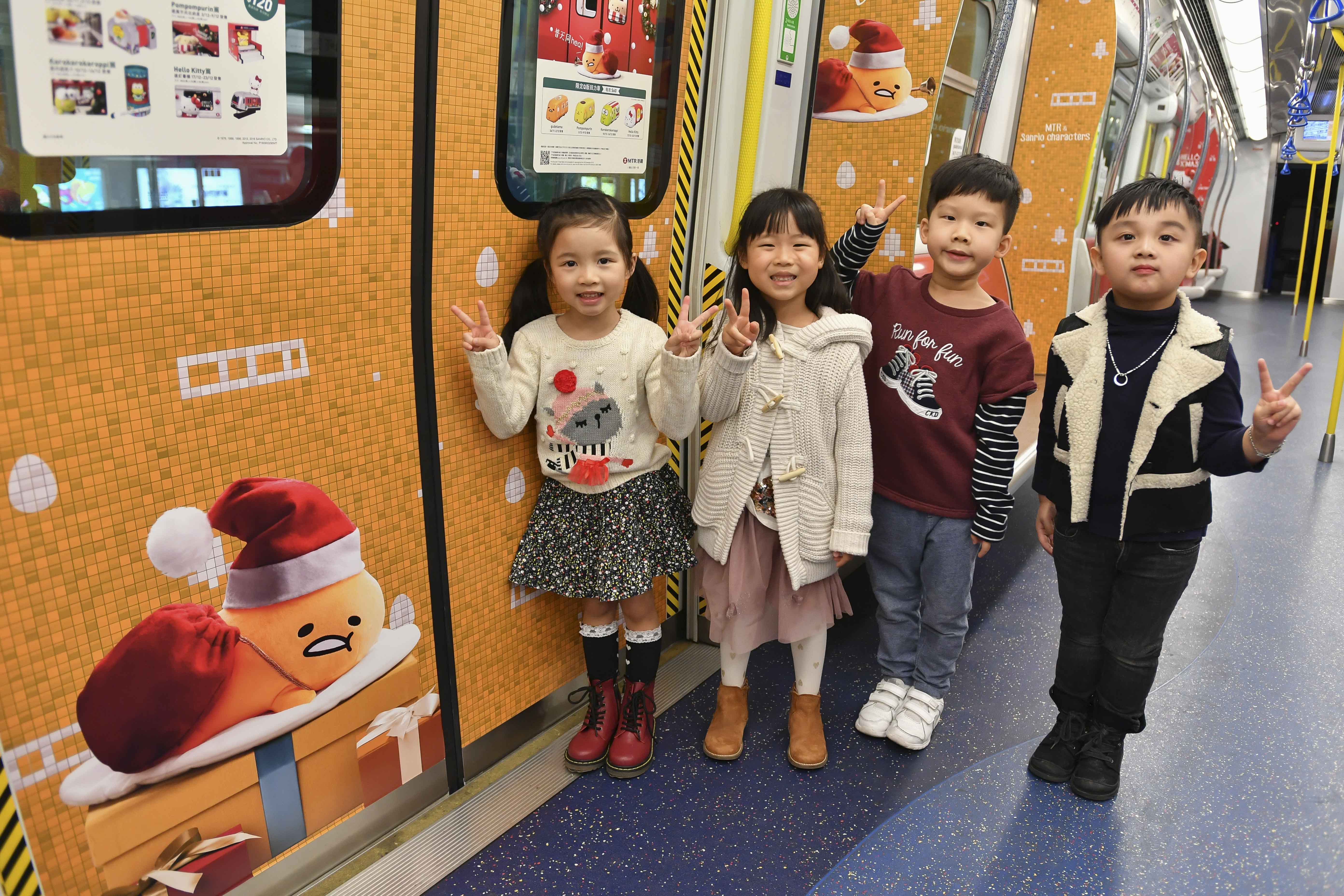 西鐵綫由今開始推出一列Sanrio characters特色主題列車,大家要把握機會影相啦!