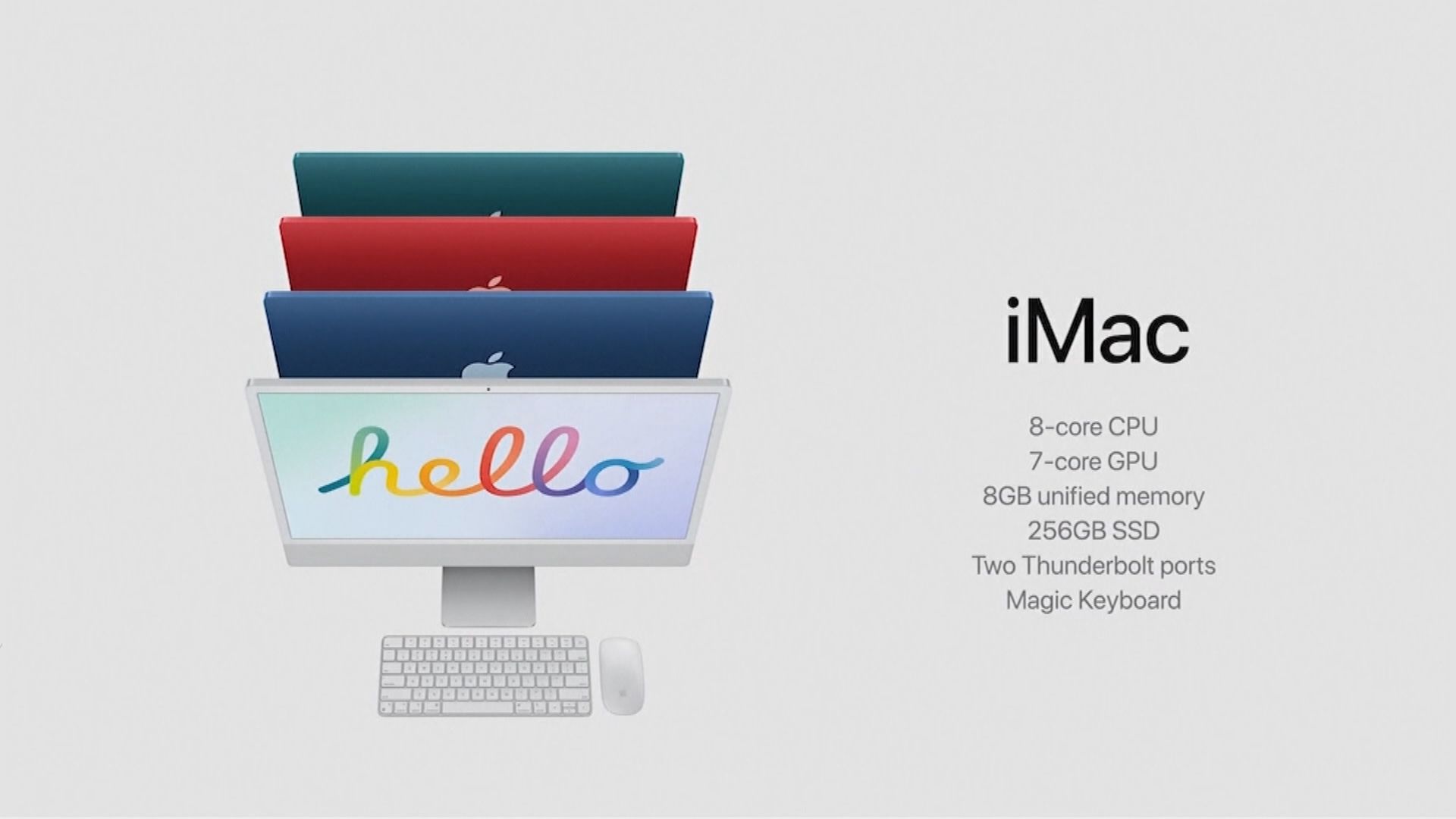 【「4‧30」開訂】7色iMac、新iPad Pro轉用M1晶片