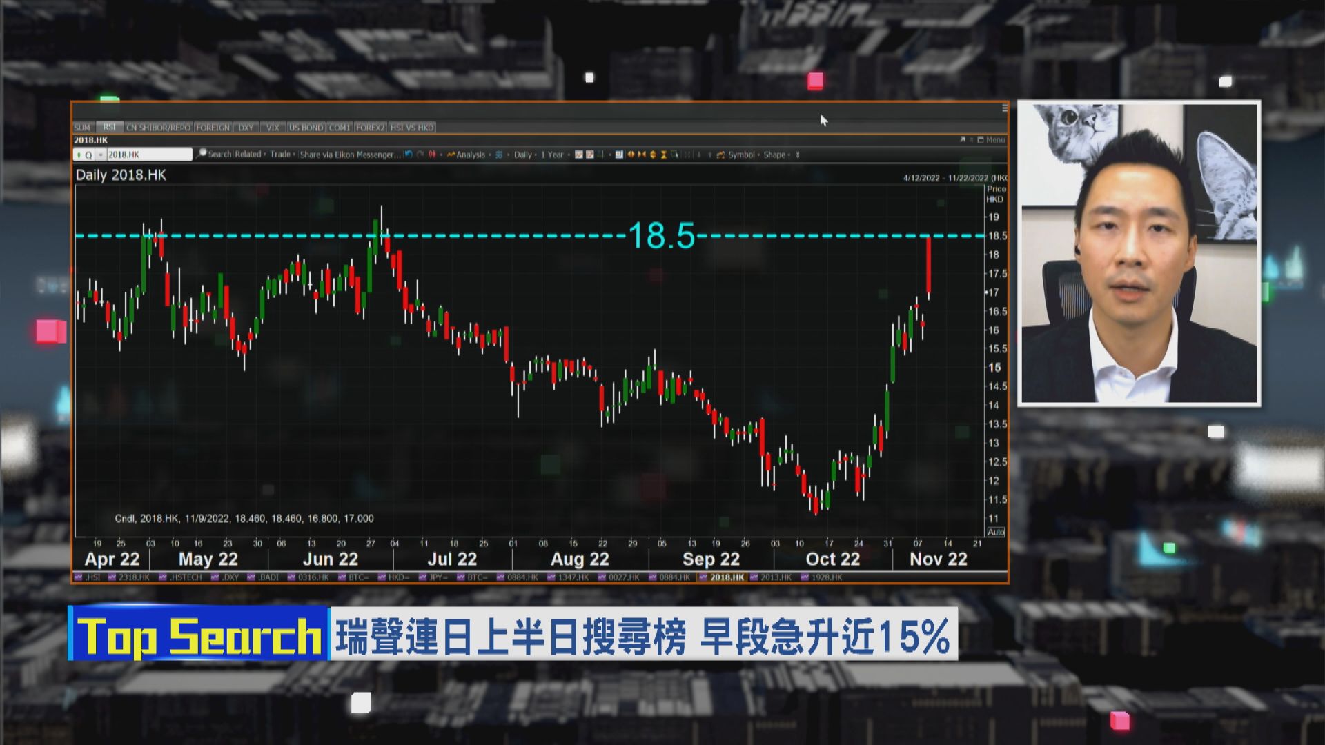 【財經TOP SEARCH】瑞聲前景有望改善
