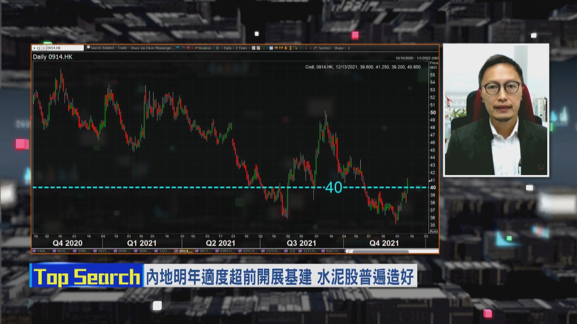 【財經TOP SEARCH】水泥股玩到幾耐?