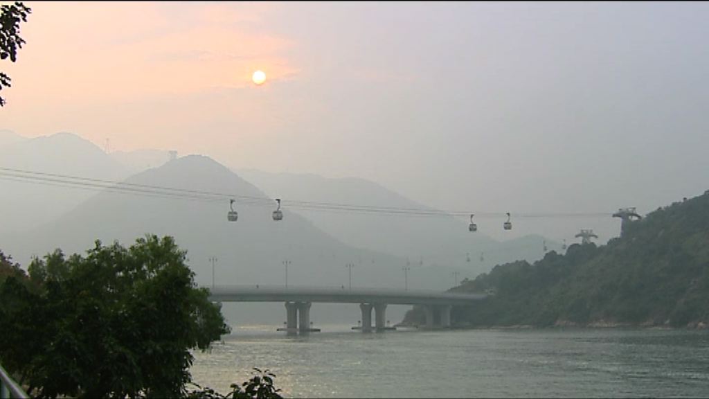 東涌屯門空氣指數達10甚高風險