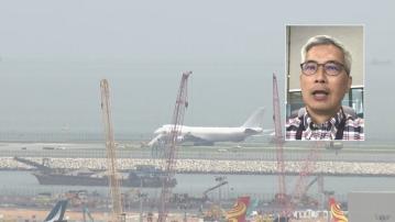 詹永年：飛機爆胎後起落架溫度高 需等降溫後才能換胎