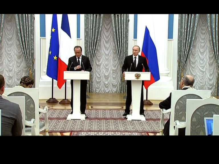 法俄允共享情報加強空襲伊斯蘭國