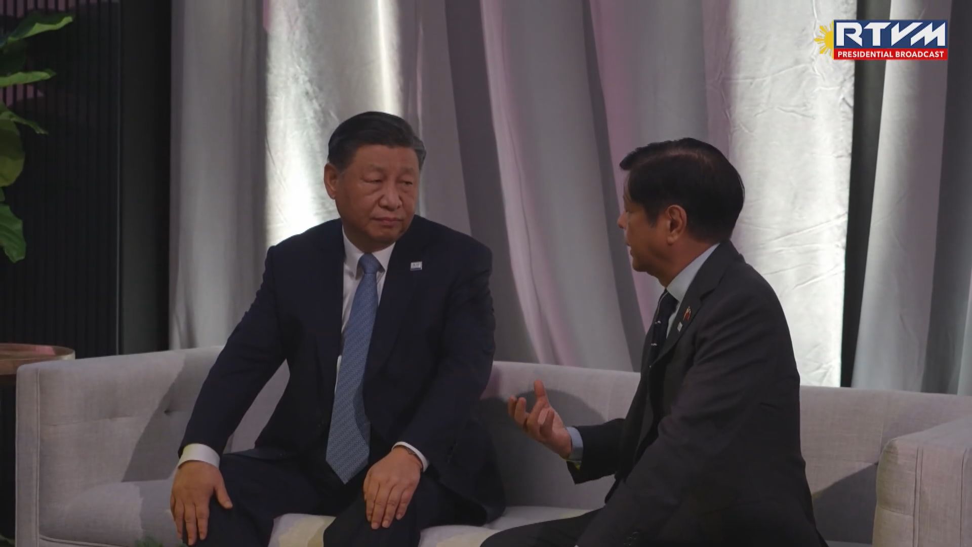 小馬可斯向習近平提及中菲艦艇在南海事故