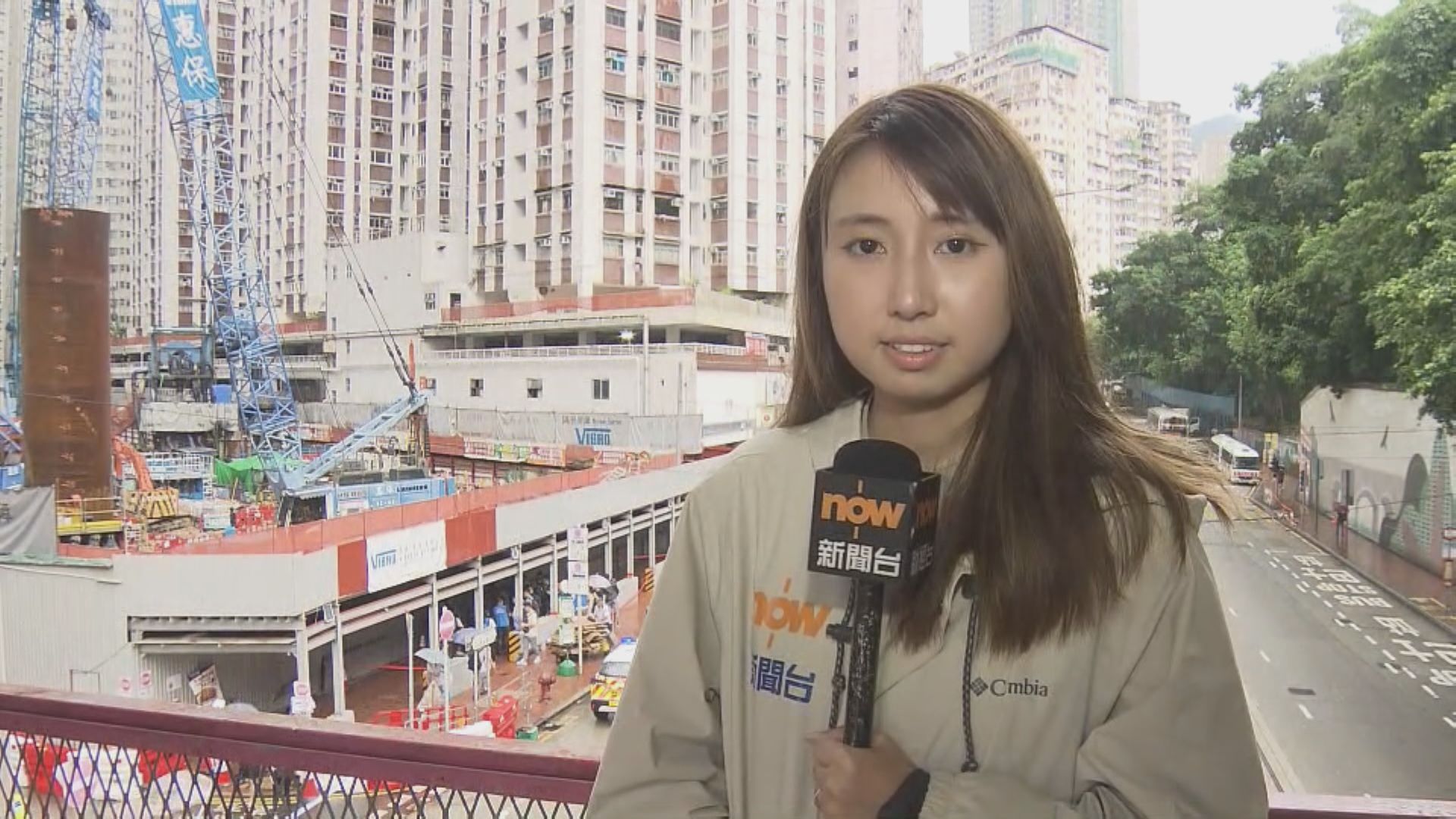 鰂魚涌直擊｜地盤附近路段陸續解封　現場一度嗅到火藥味