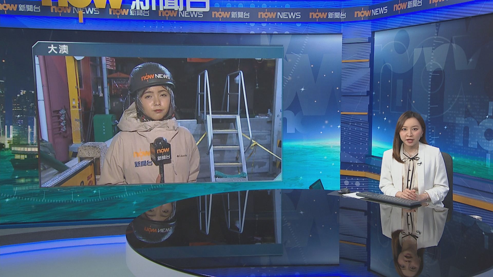 大澳直擊｜水位明顯上升　紅橋居民持續觀察情況適時應變