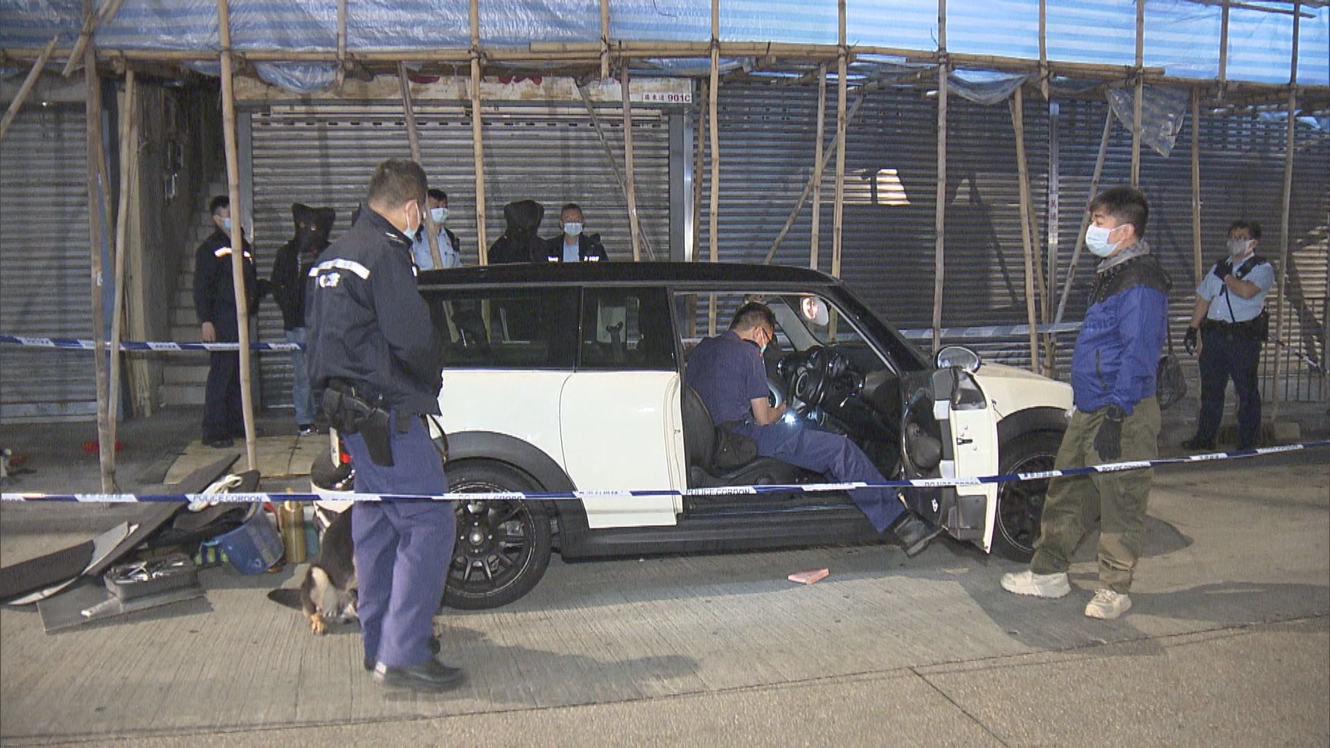 警旺角截查私家車檢毒品拘兩漢