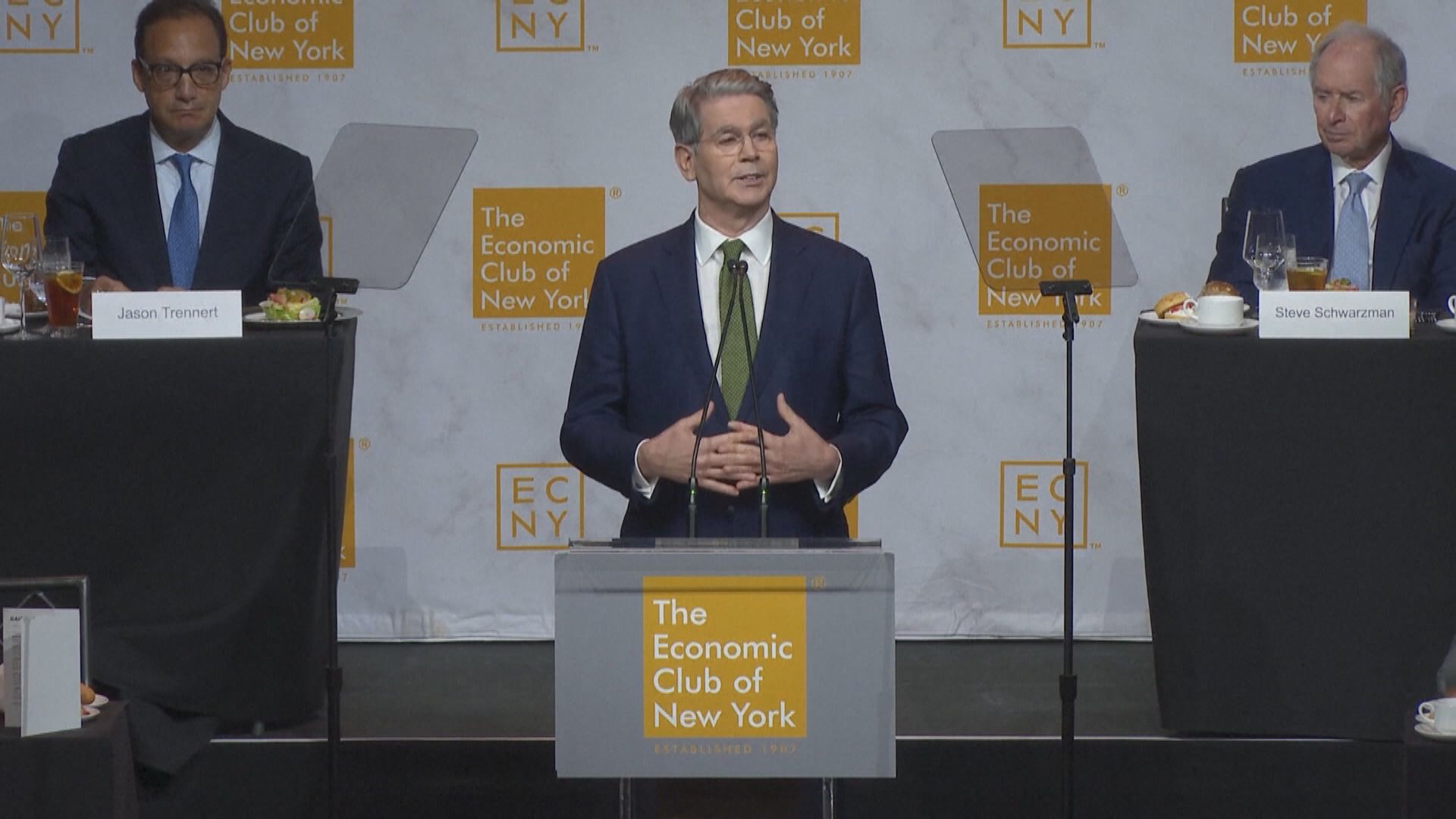 美國財長促請貿易伙伴不要報復對等關稅措施