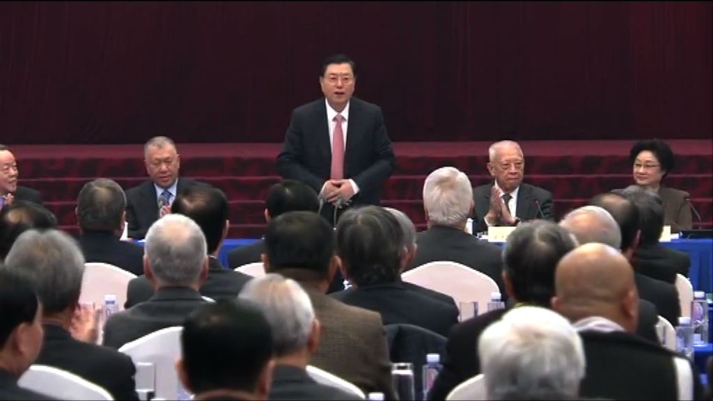 張德江：旺角騷亂與特區政府管治無關