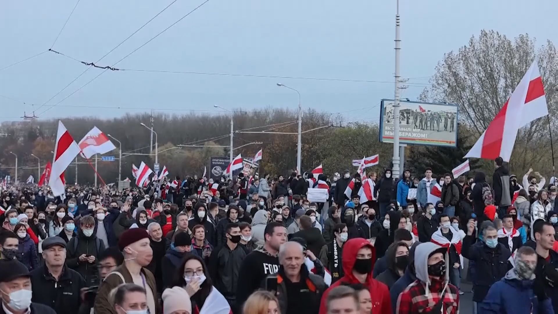 白俄羅斯反對派領袖揚言發動全國大罷工