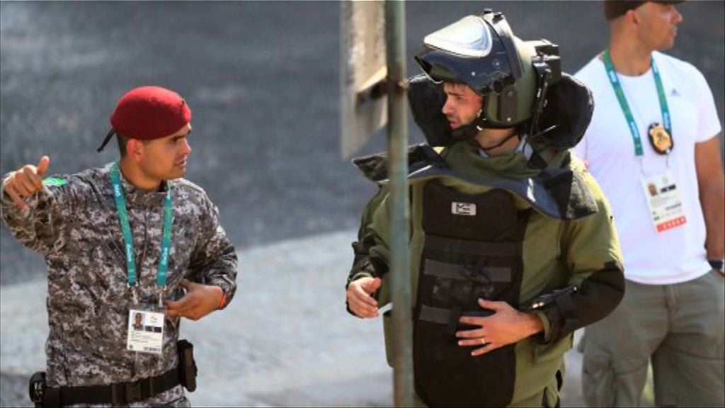 奧運單車賽終點警方引爆可疑物品