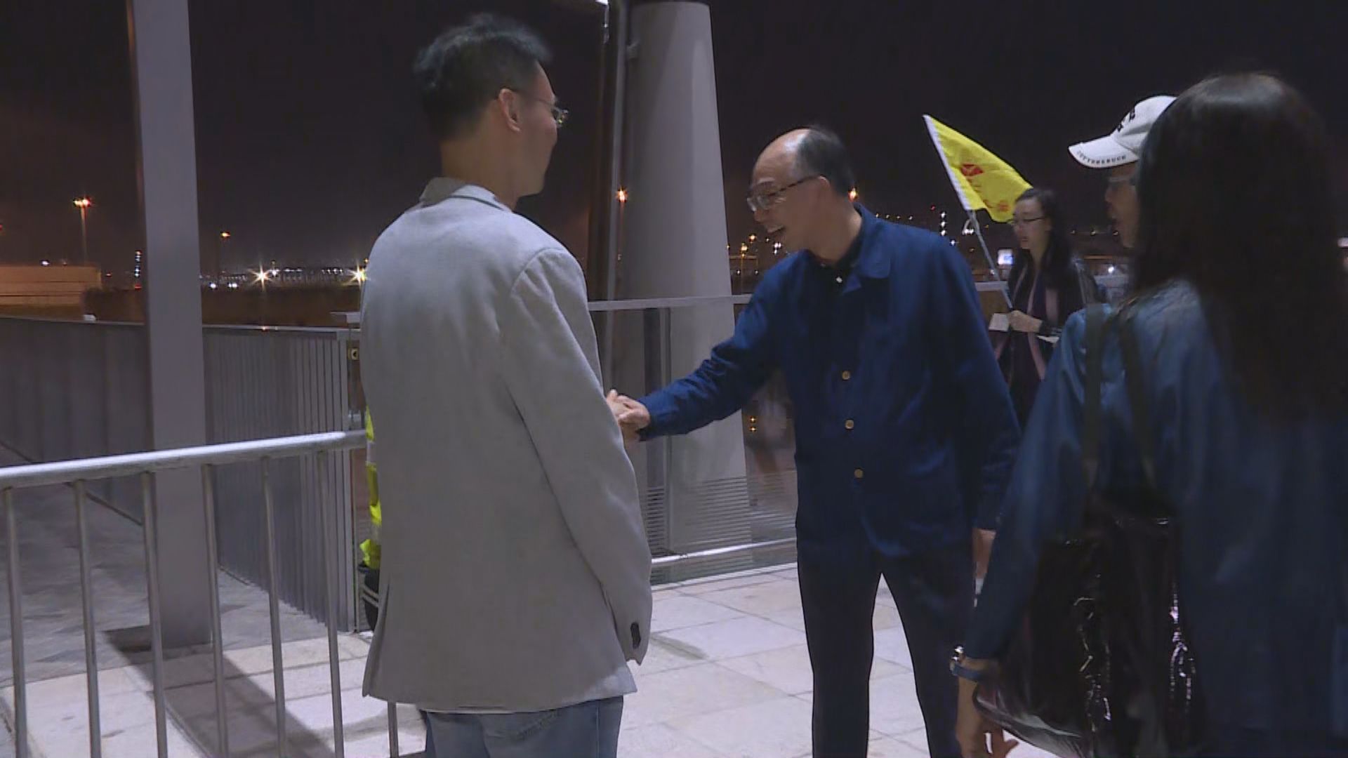 陳帆到香港口岸視察