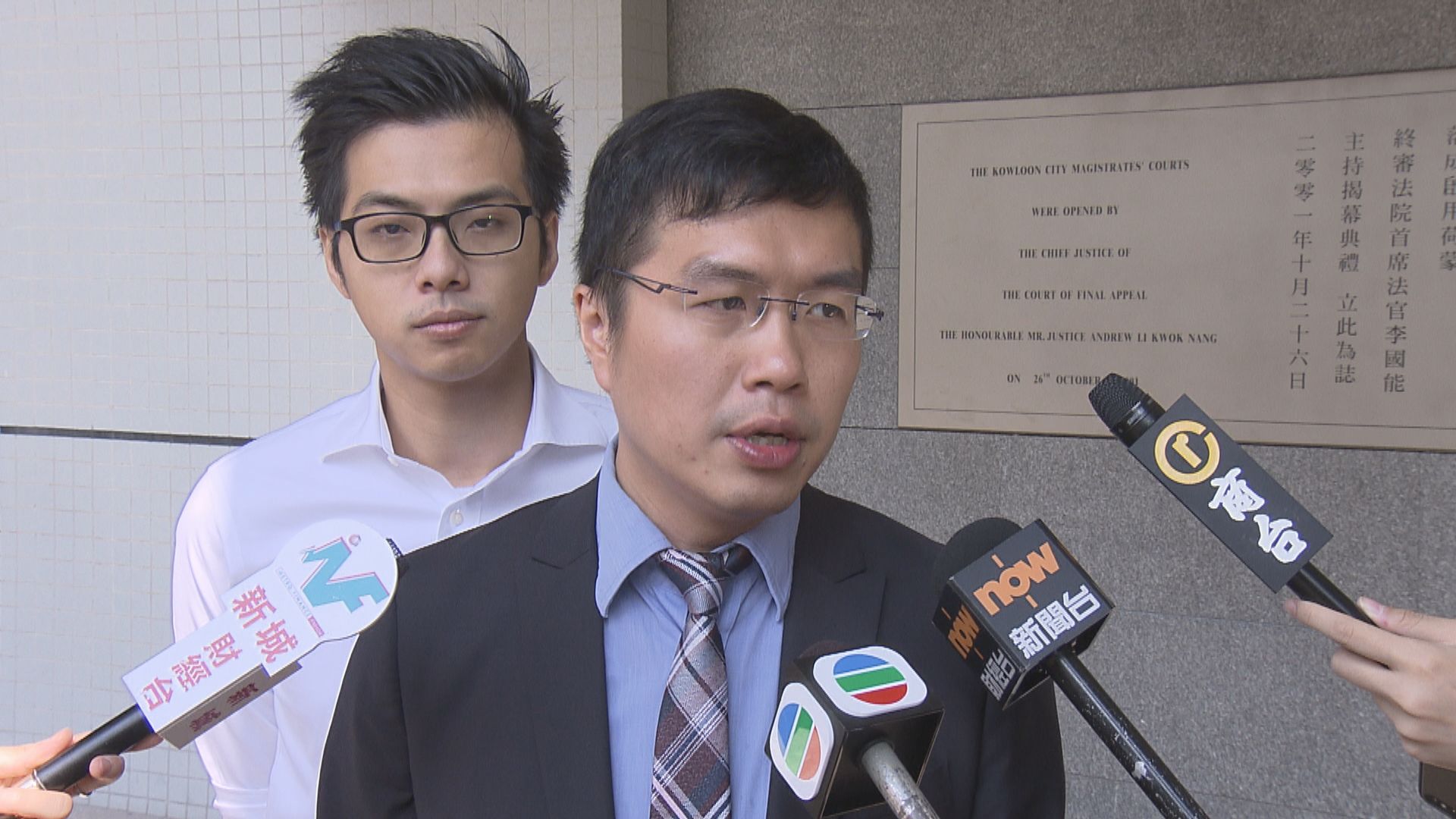 818流水式集會案　區諾軒申請保釋等候上訴被拒