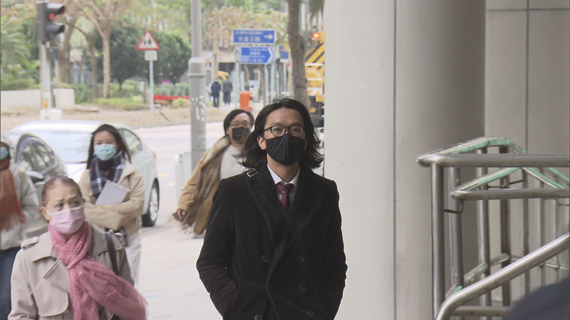 去年元旦遊行男子涉刑毀灣仔滙豐分行罪成