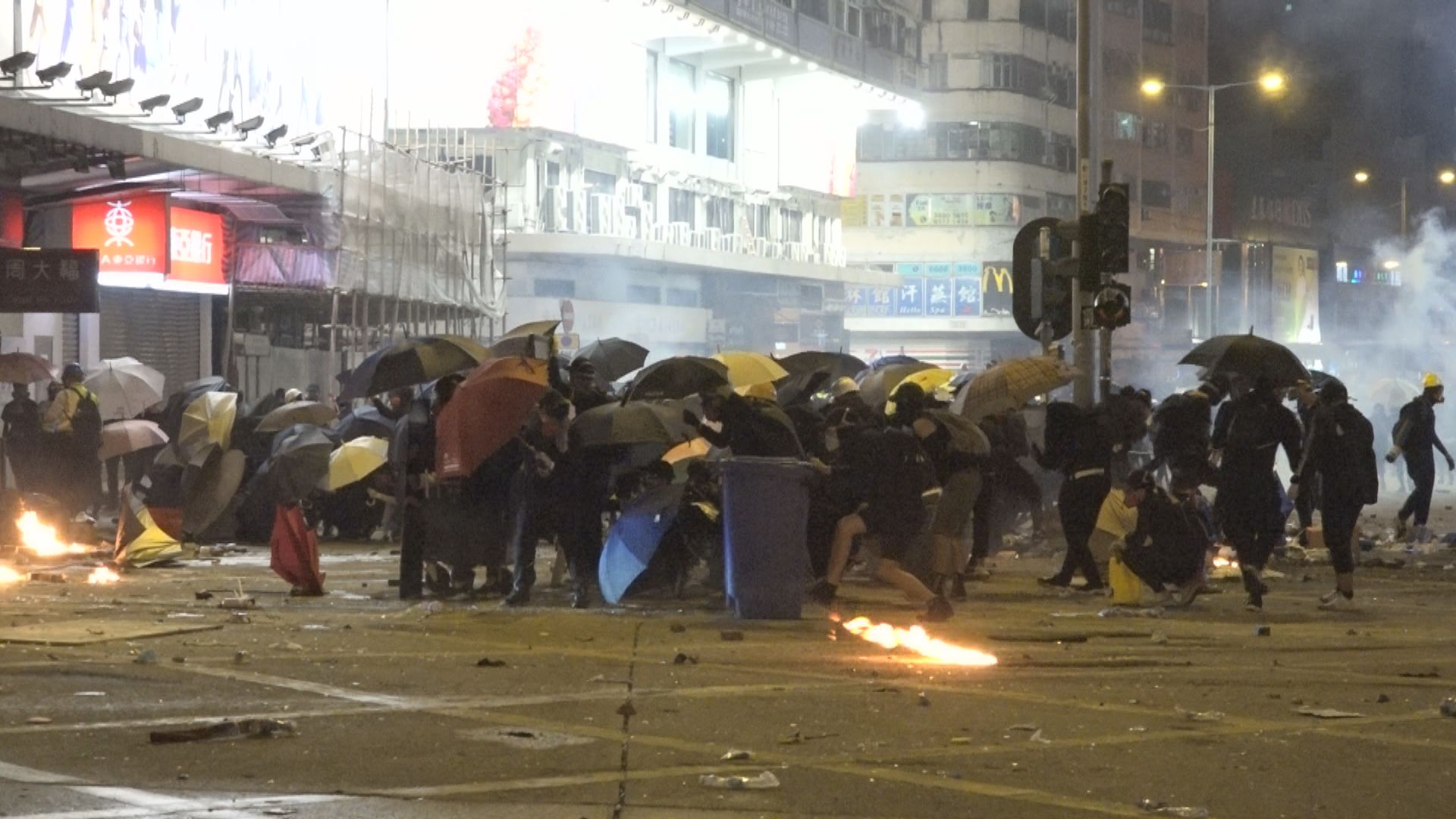 2019年理大衝突　11人暴動罪成判囚51至55個月