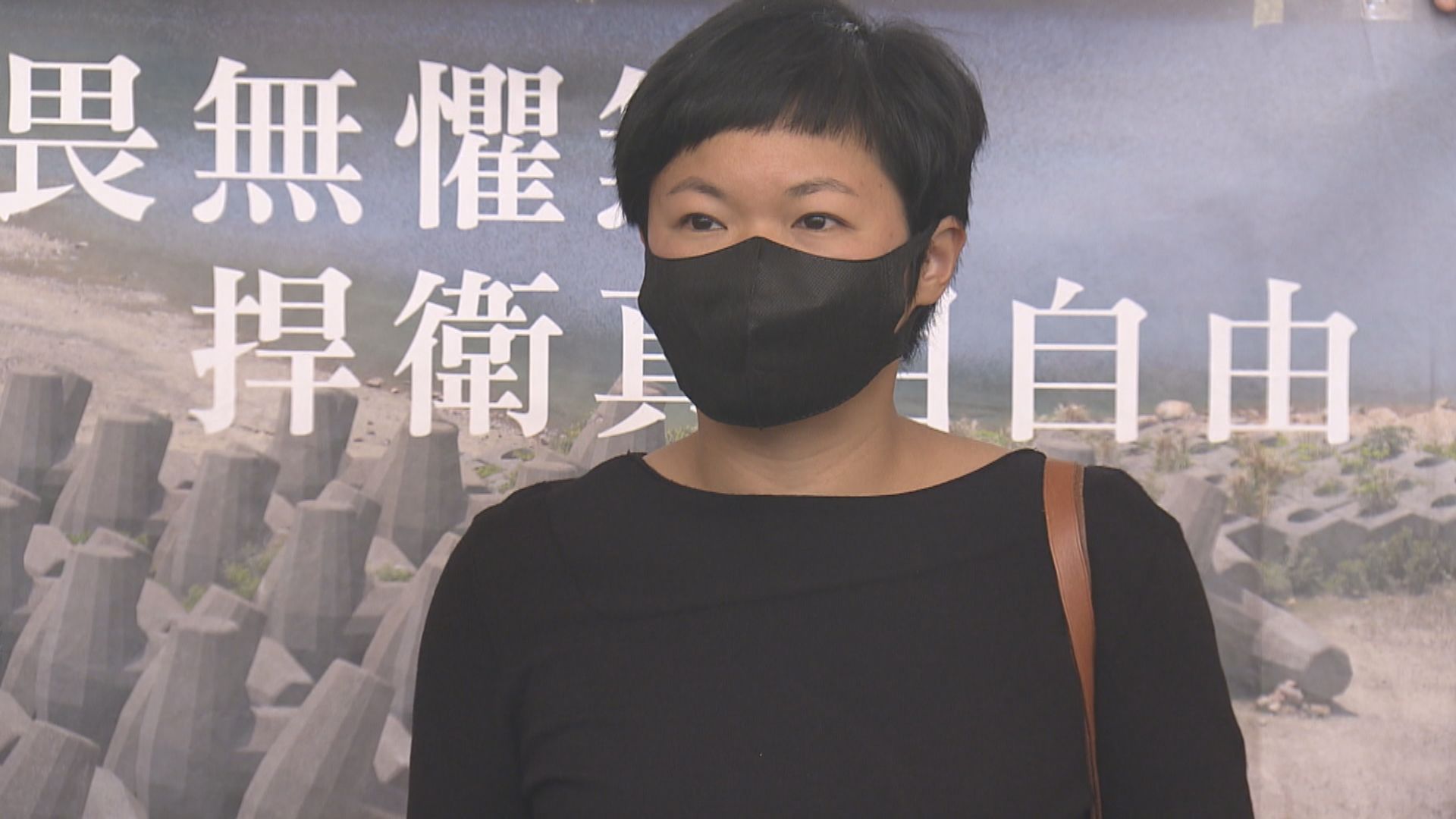 港台前編導蔡玉玲委託律師就車牌查冊案定罪提上訴