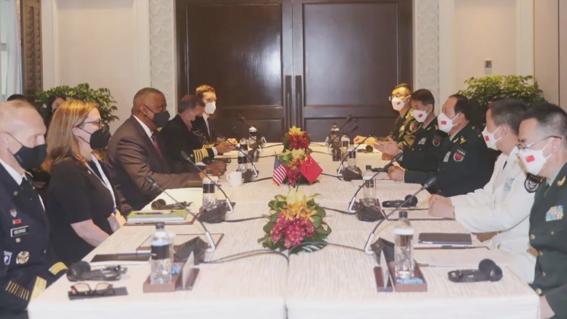 路透社：中美防長在柬埔寨會談