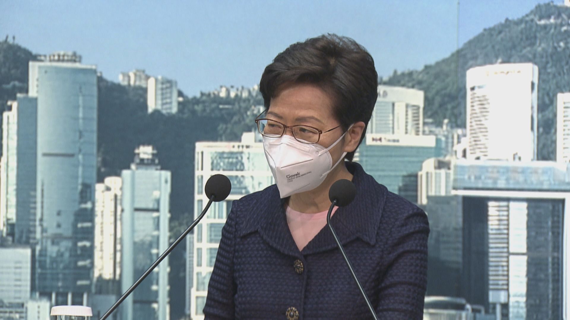 回應陳日君被捕　林鄭月娥：依法辦事