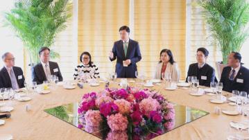 李家超與東盟國家總領事舉行午餐會