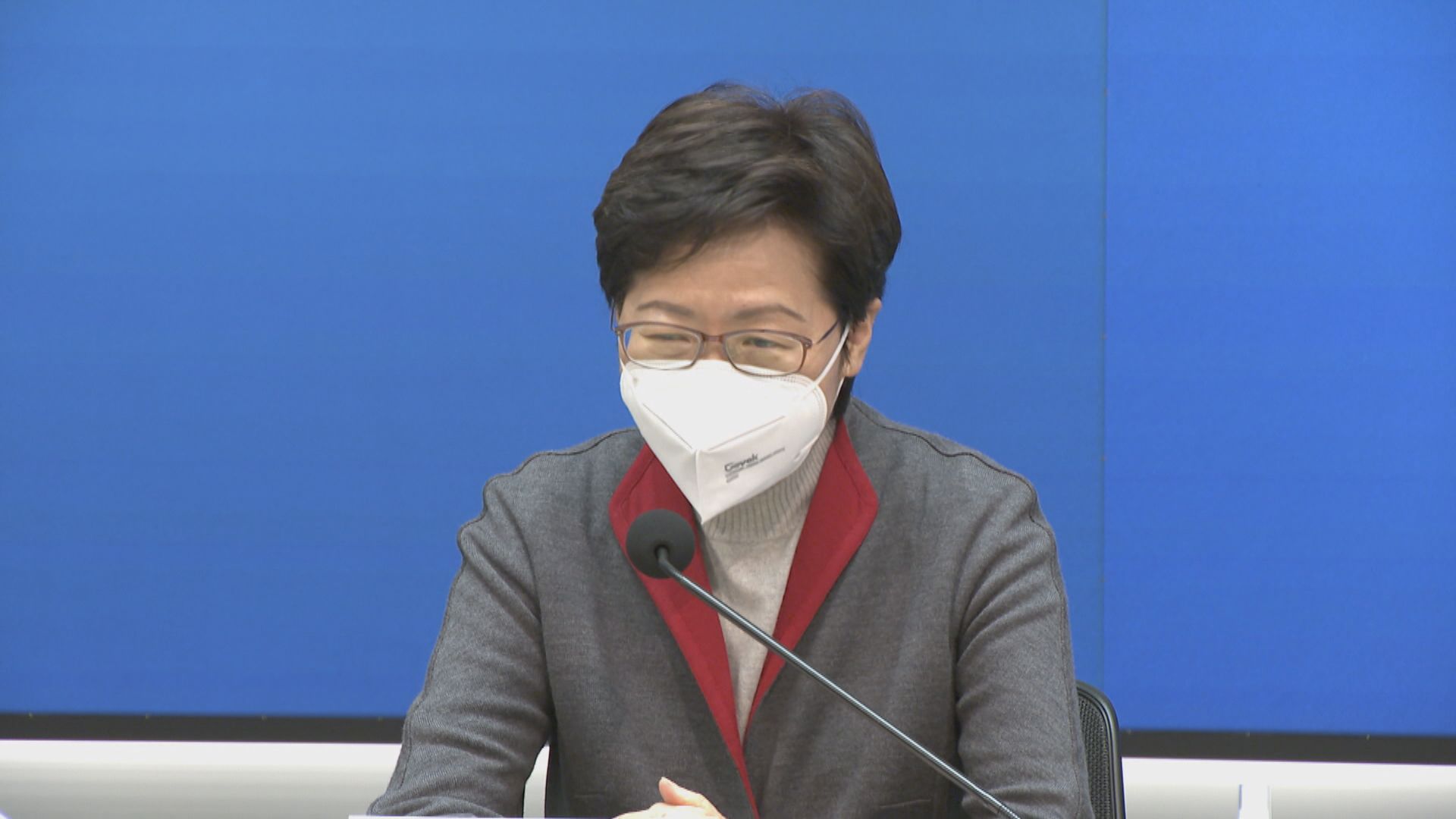 林鄭：醫護及院舍人手不足問題中央一定支援