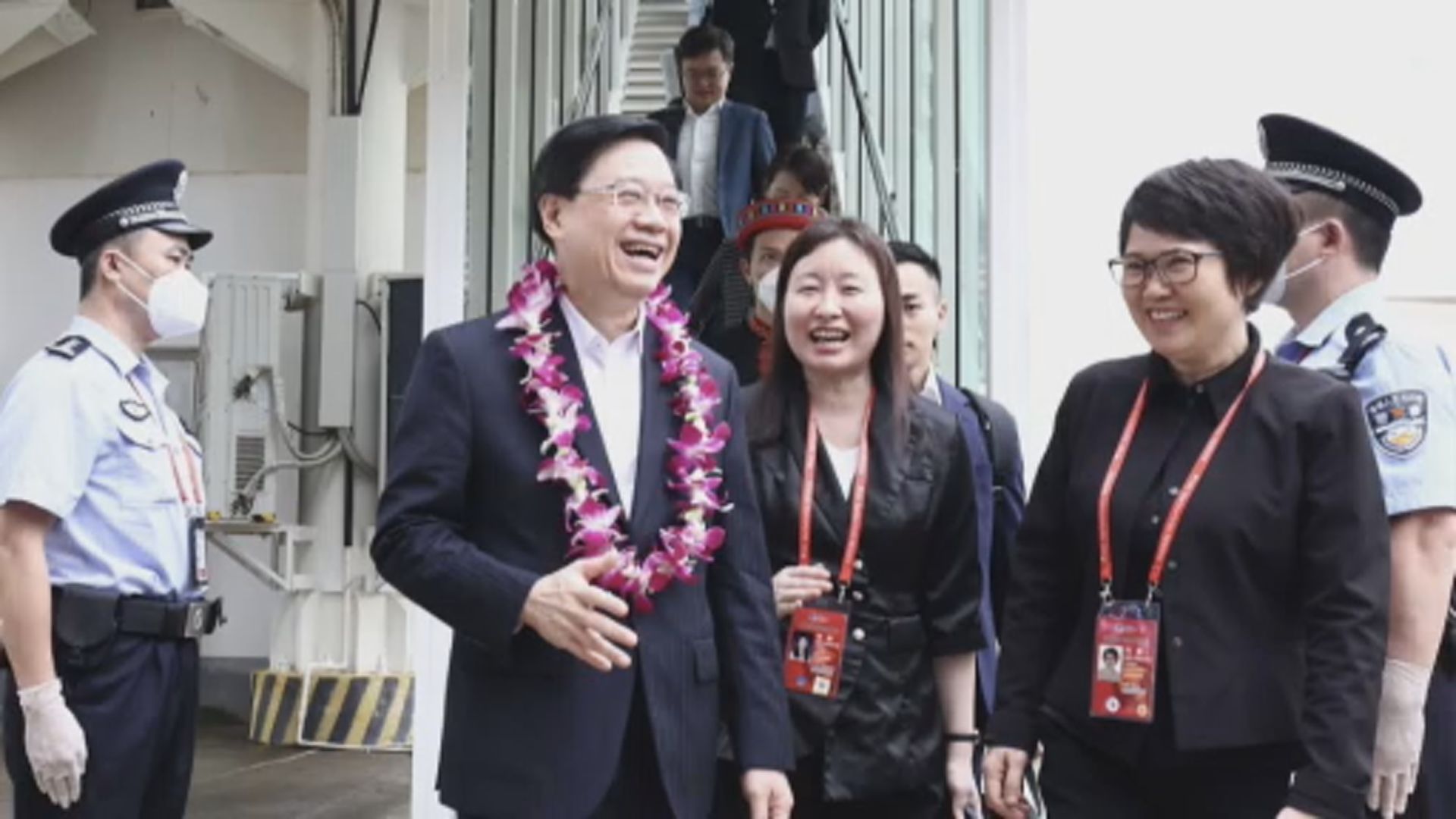 李家超抵達海南　將出席博鰲論壇
