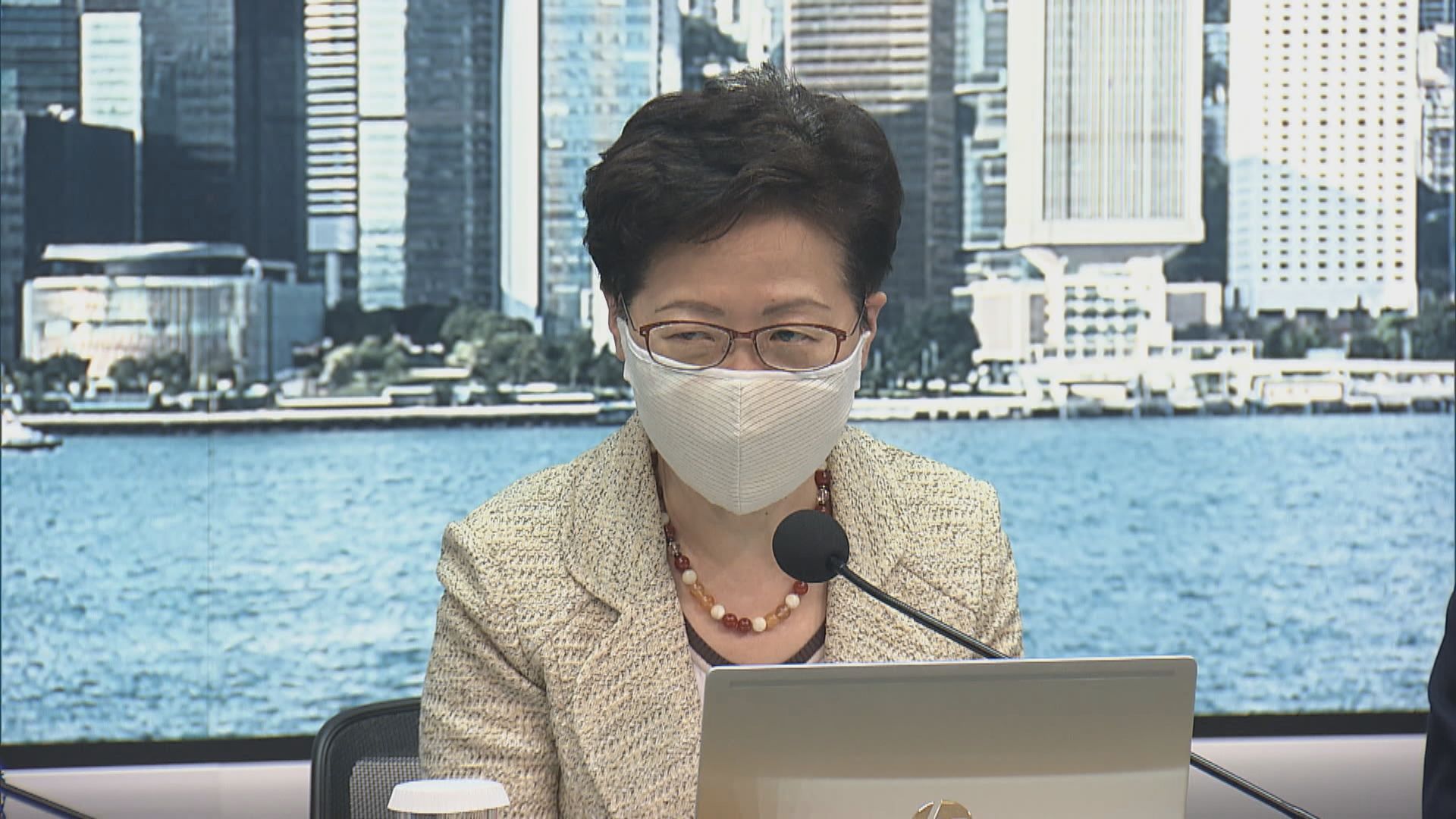 林鄭：健康碼為方便出行　用作讓巿民進出食肆等不切實際