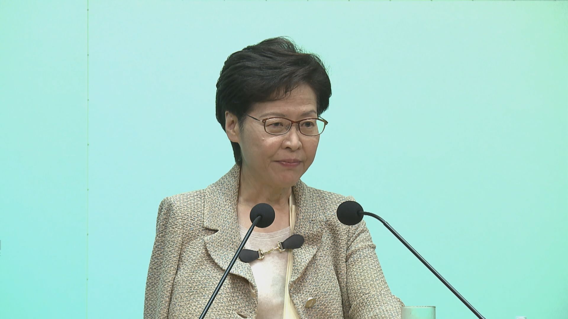 林鄭：責成選管會確保年底立會選舉不再混亂