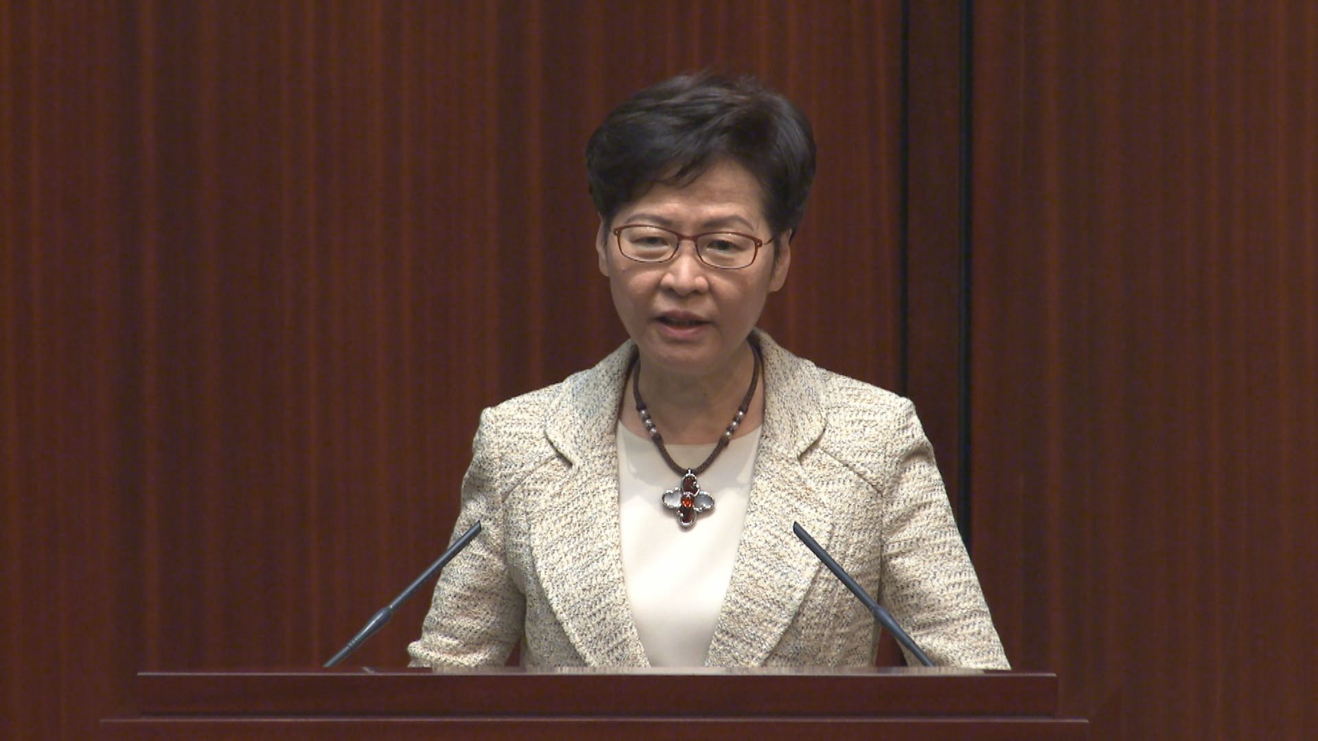 【特首解畫】林鄭月娥：中央維護香港作為國際金融中心地位