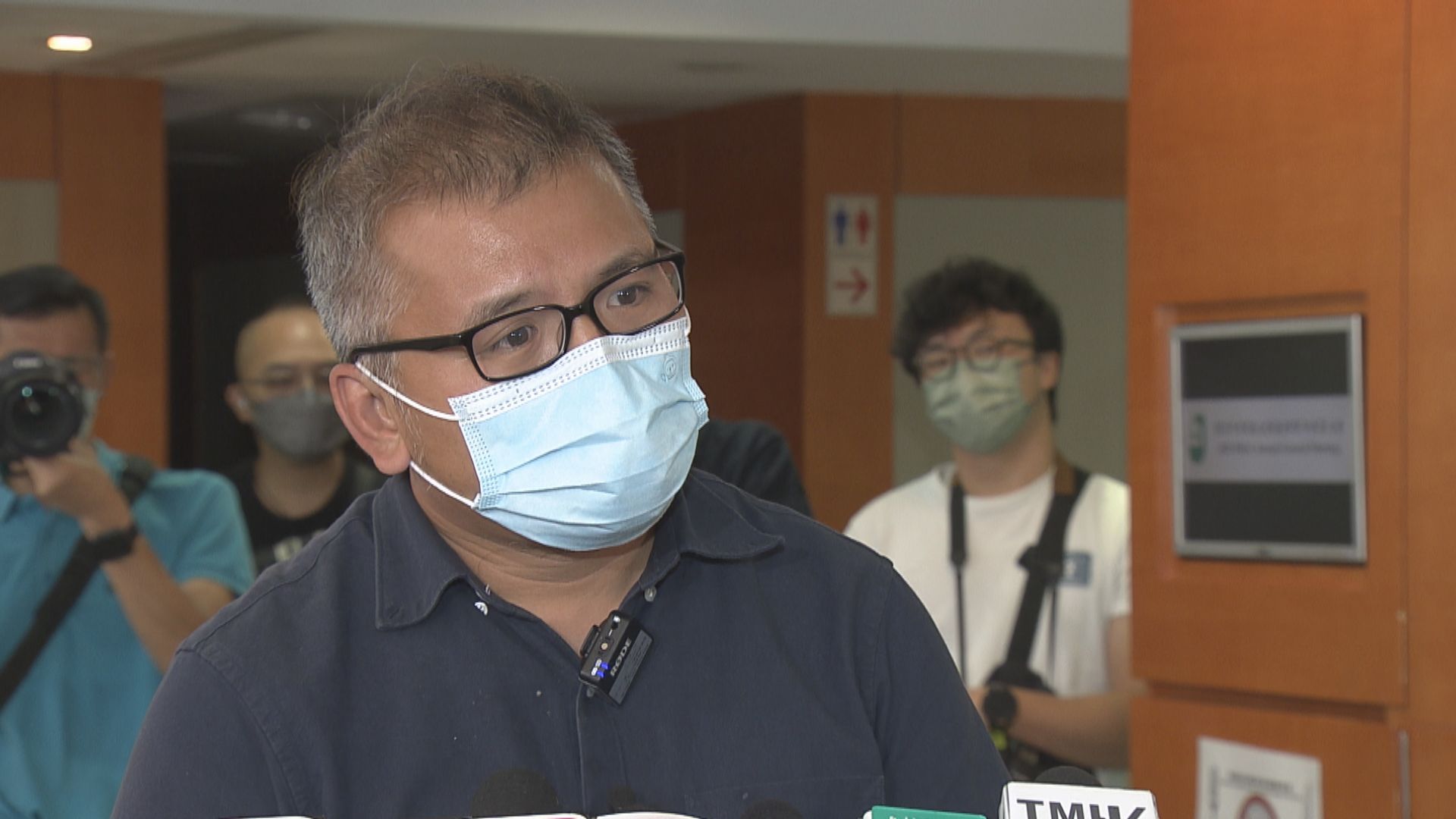 記協主席陳朗昇涉阻差辦公及在公眾地方行為不檢被捕