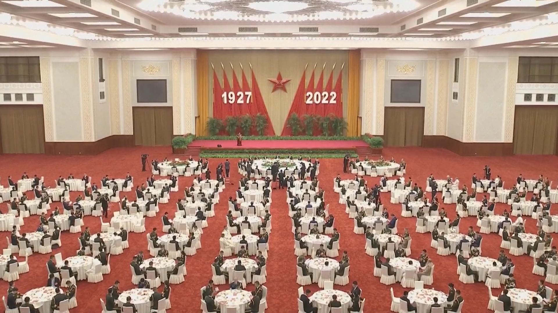 國防部舉行招待會　慶祝解放軍建軍95周年