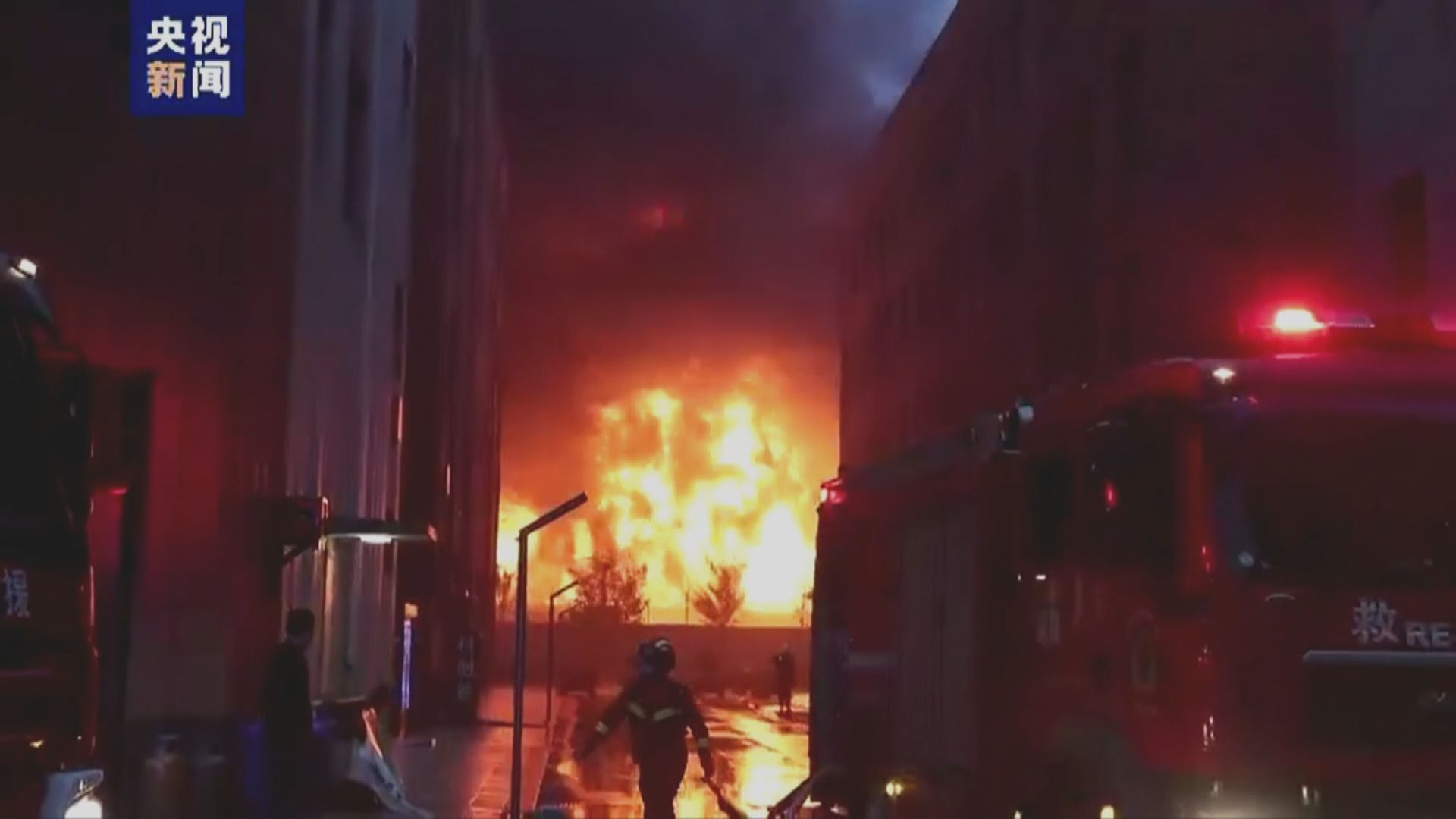 河南安陽工廠失火最少36人死亡