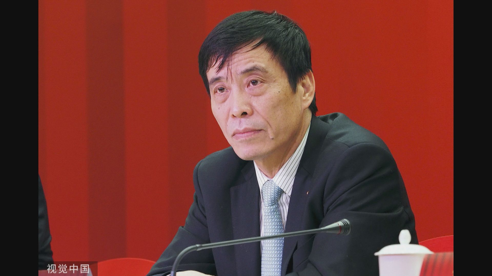 中國足球協會主席陳戌源受查