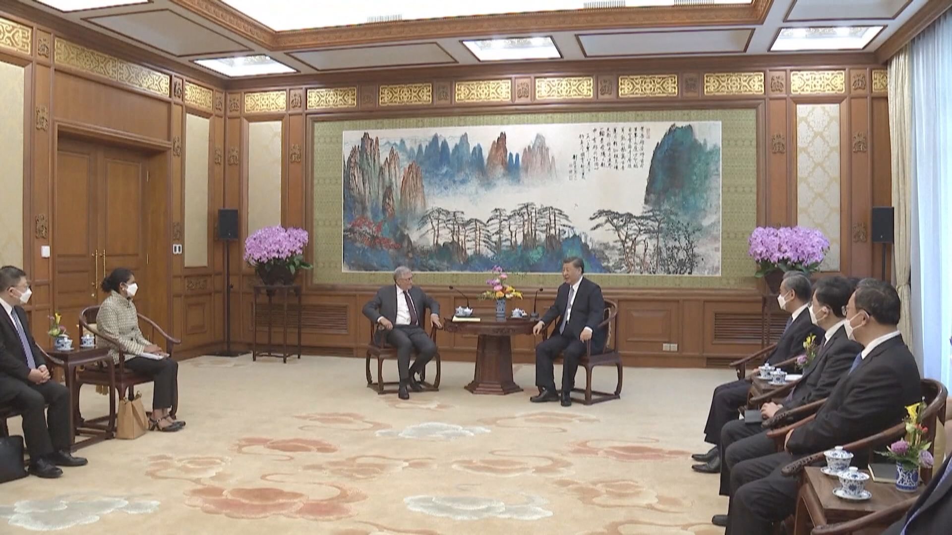 習近平晤蓋茨 指願與蓋茨基金會加強各領域合作
