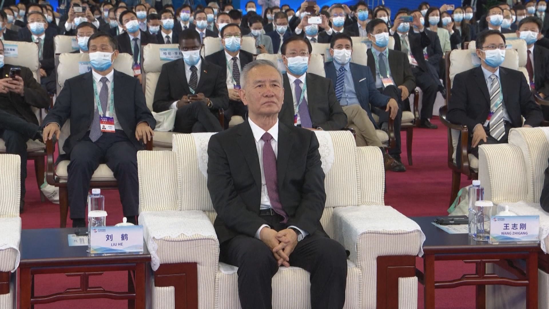 劉鶴料今年中國經濟增長將超過預期目標