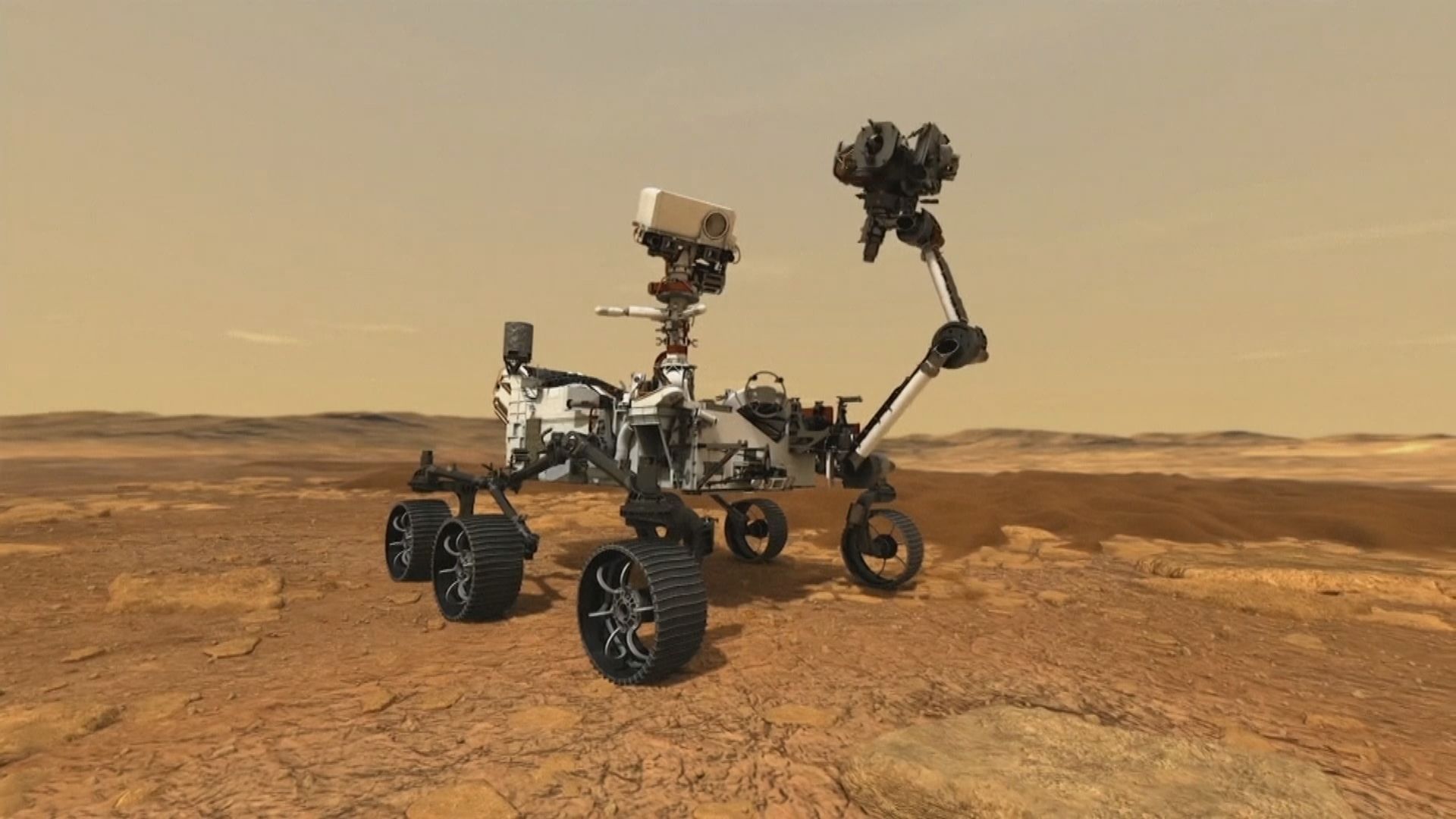 中國首個火星探測器天問一號成功著陸　祝融號火星車稍後探測表面