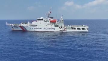 中國海警在黃岩島附近驅離菲律賓公務船
