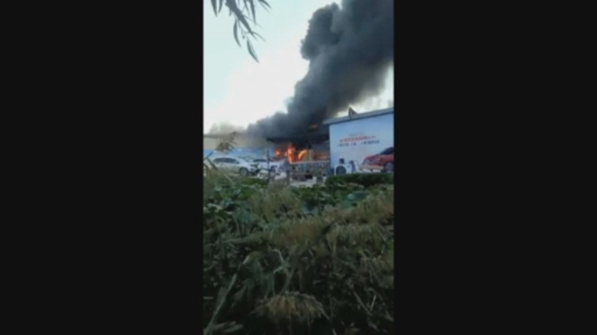 河北有小型飛機墜毀釀兩死